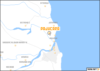 map of Pajuçara