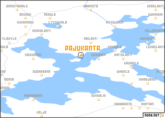 map of Pajukanta