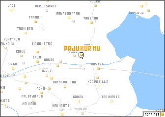 map of Pajukurmu