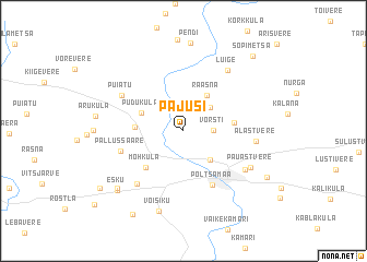 map of Pajusi