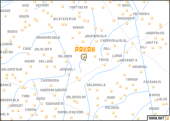 map of Pākah