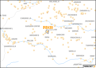 map of Pakai