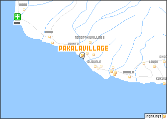 map of Pakala Village