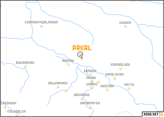 map of Pākal