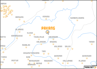 map of Pakang