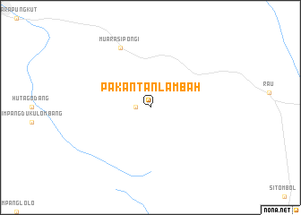 map of Pakantan Lambah