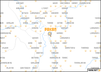 map of Pakan