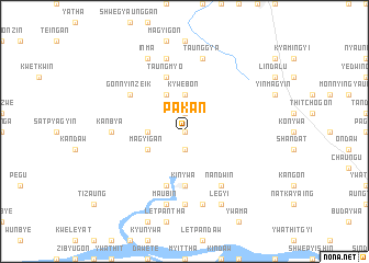 map of Pakan