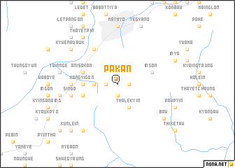 map of Pa-kan