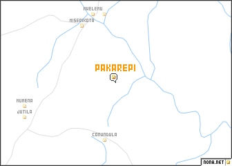 map of Pakarepi