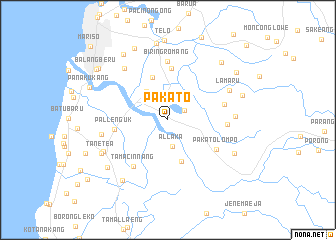 map of Pakato