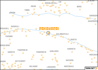 map of Pakawarai