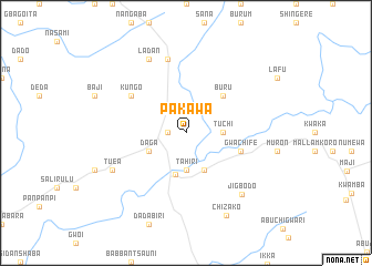 map of Pakawa