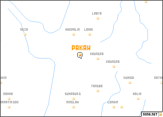 map of Pakaw
