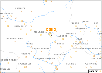 map of Paka