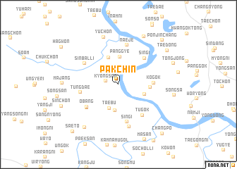 map of Pakchin