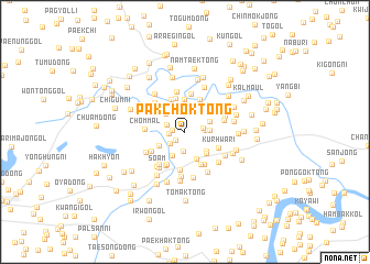 map of Pakchŏk-tong
