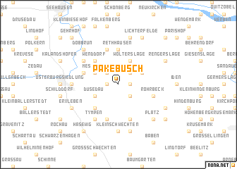 map of Pakebusch