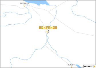 map of Pakenham