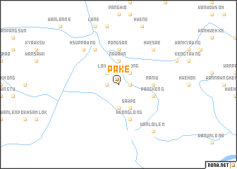 map of Pa-ke