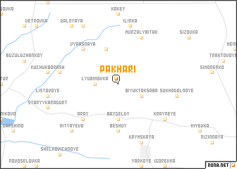 map of Pakhari