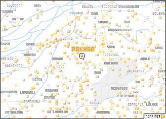 map of Pākhar