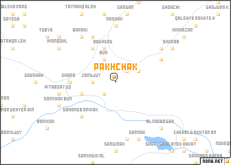 map of Pakhchak