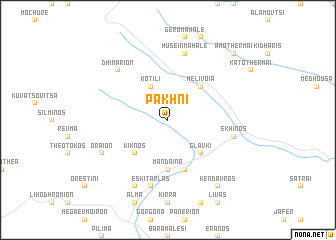 map of Pákhni