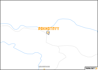 map of Pakhotnyy