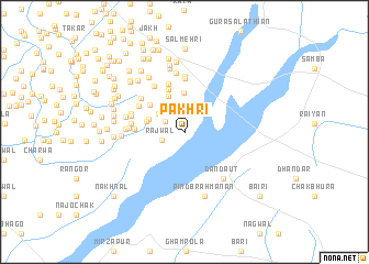 map of Pakhri