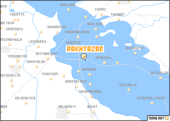 map of Pakhtazar