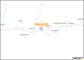 map of Pakhurd