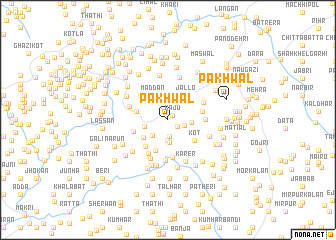 map of Pakhwāl