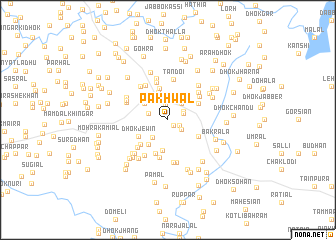 map of Pakhwāl