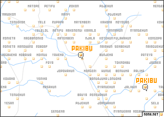 map of Pakibu