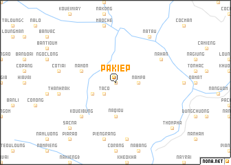 map of Pa Kiep