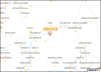 map of Pakinia