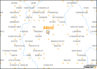 map of Pakin