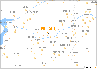 map of Pakisht