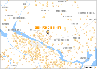 map of Pāk Ismāīl Khel