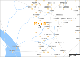 map of Pakiyiri