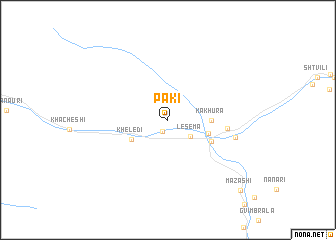 map of Paki