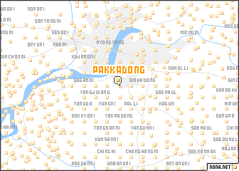 map of Pakka-dong
