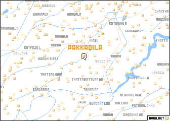 map of Pakka Qila