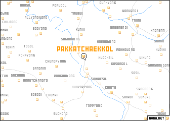 map of Pakkatchaek-kol