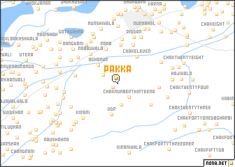 map of Pakka