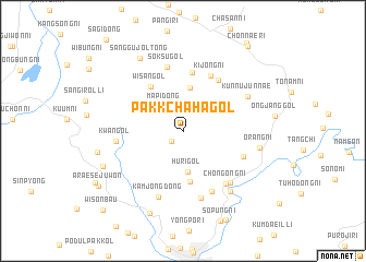 map of Pakkchaha-gol