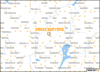 map of Pakkchuryŏng