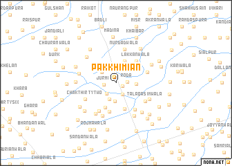 map of Pakkhi Miān