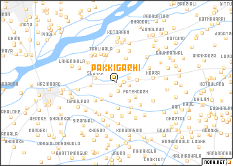 map of Pakki Garhi